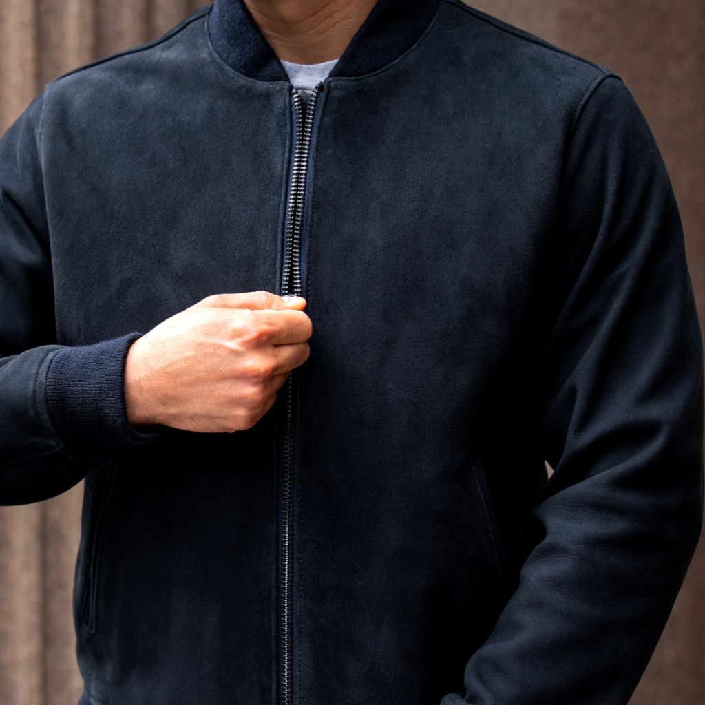 Bomber Jacket | Navy