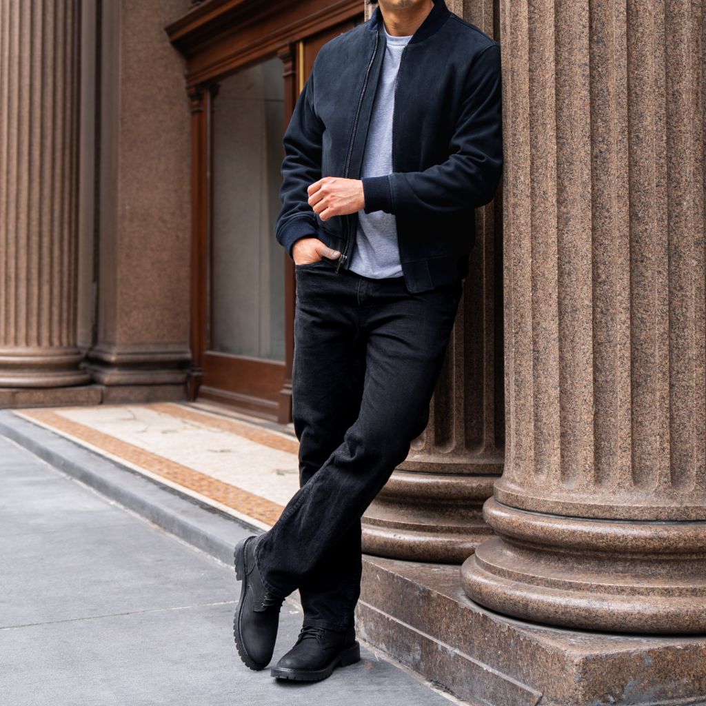 Bomber Jacket | Navy