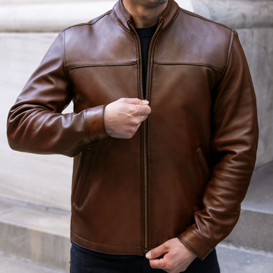 Rider Jacket | Rich Mahogany