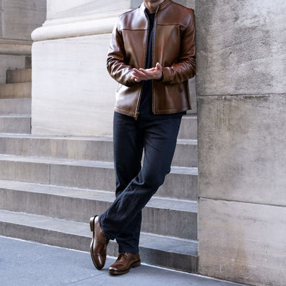 Rider Jacket | Rich Mahogany