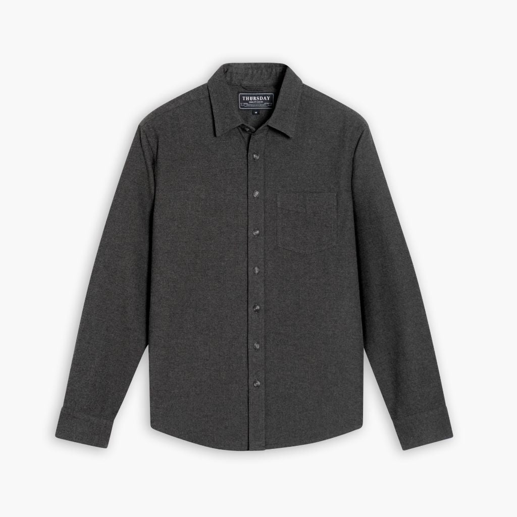 Solid Shirt | Heather Grey