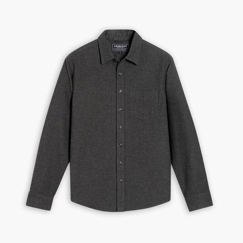Solid Shirt | Heather Grey