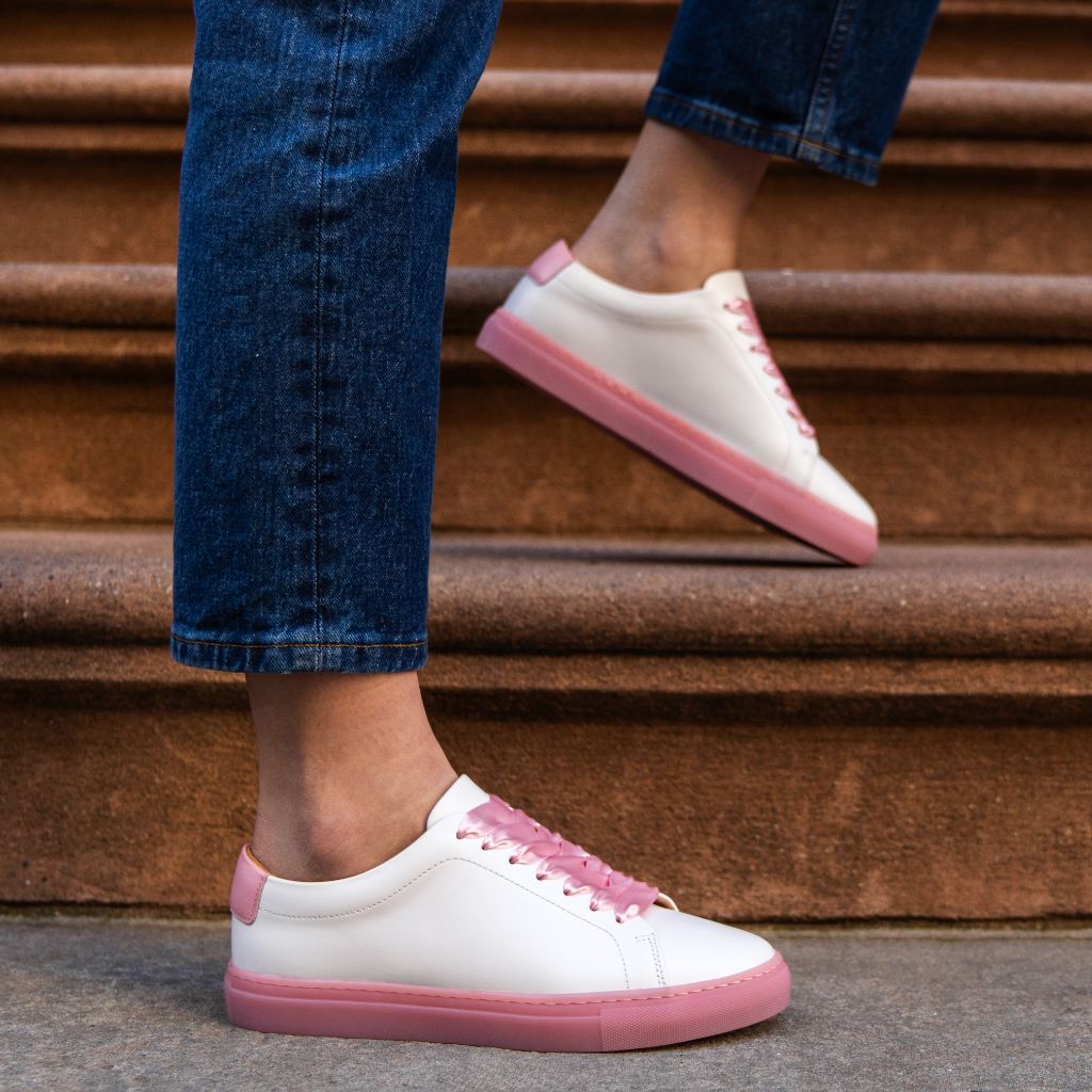 Women's Encore | White & Pink